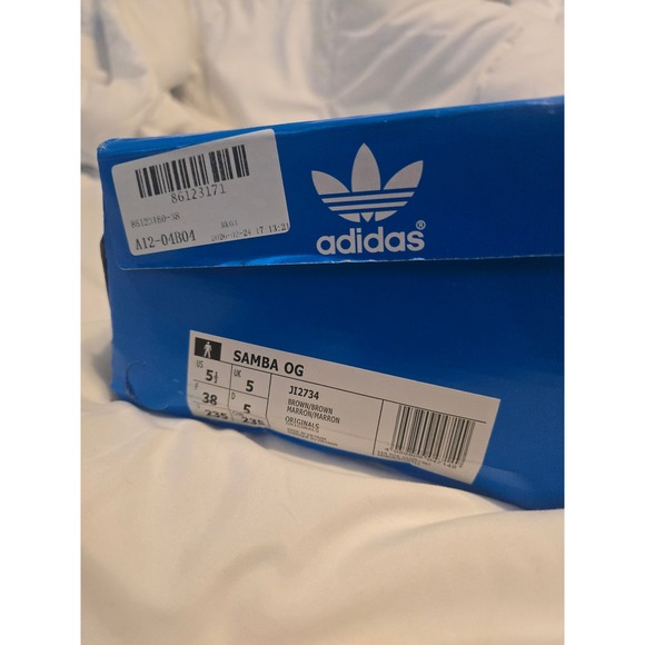 Adidas Samba OG Red Leopard unisex Mens size 5.5 women's size  6.5. NEW - Picture 11 of 13